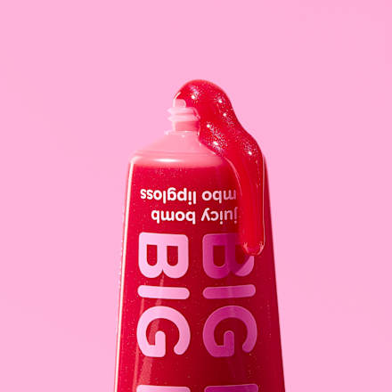 Lipgloss Jumbo Juicy Bomb Say It With Juicy Big Hug 01 Poppin' Pomegranate essence