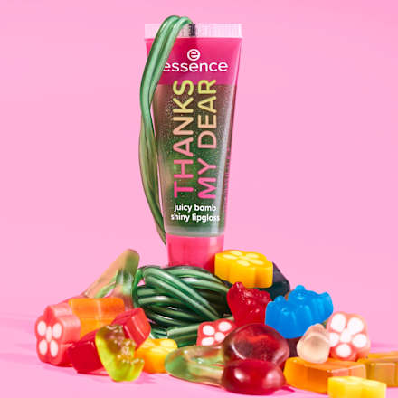 Lipgloss Juicy Bomb Say It With Juicy Thanks My Hanks My Dear 03 Glowy Gummy essence