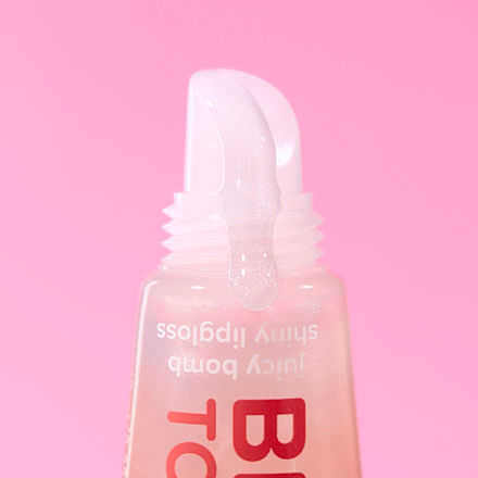 Lipgloss Juicy Bomb Say It With Juicy Better Together 01 Lovely Litchi essence