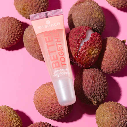 Lipgloss Juicy Bomb Say It With Juicy Better Together 01 Lovely Litchi essence