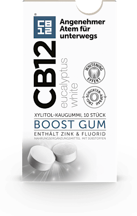 Kaugummi Boost Gum Eucalyptus White CB12
