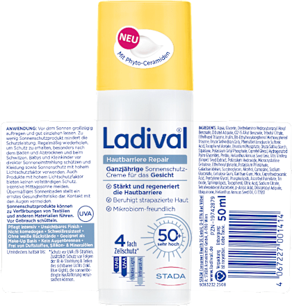 Ladival Hautbarriere Repair Sonnenschutz-Creme LSF50+  Ladival