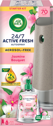 Active Fresh automatický difuzér a náplň na vodní bázi Jasmínové květy AIR WICK