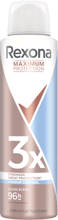 Antiperspirant v spreji Maximum Protection Clean Scent  Rexona