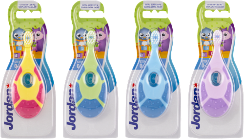 dětský zubní kartáček měkký Jordan
