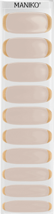 UV Nagelfolien Golden Twist Maniko