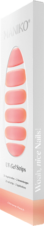 UV Nagelfolien Chrome Peach Maniko