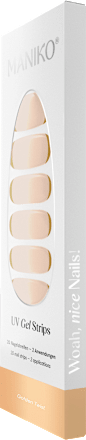 UV Nagelfolien Golden Twist Maniko