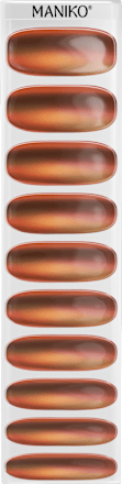 UV Nagelfolien Chrome Mocha Maniko
