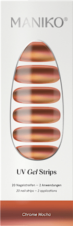 UV Nagelfolien Chrome Mocha Maniko