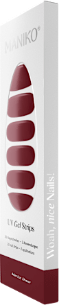 UV Nagelfolien Merlot Sheer Maniko