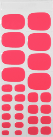 UV Nagelfolien Pediküre Vivid Coral Maniko