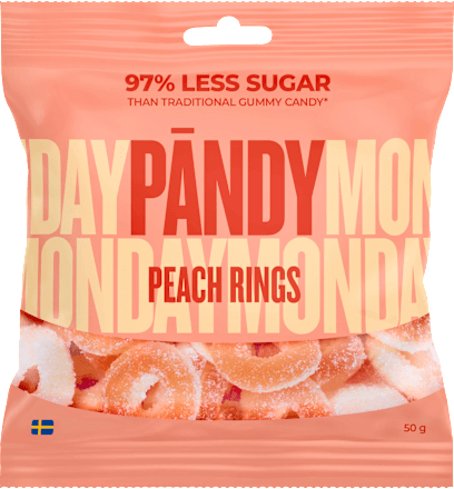 Fruchtgummi Peach Rings PÄNDY
