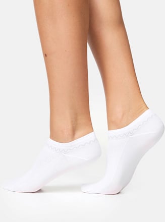 Schuhsöckchen weiß Gr. 39-42 nur die