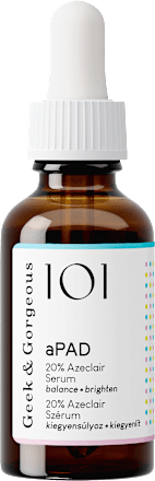 101 Arcszérum aPAD  Geek&Gorgeous
