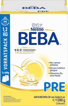 Anfangsmilch Pre von Geburt an Nestlé BEBA