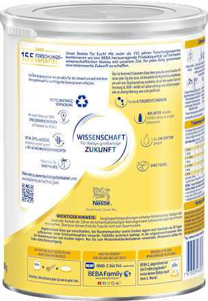 Anfangsmilch 1 von Geburt an Nestlé BEBA