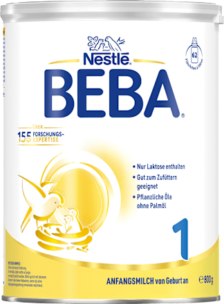 Anfangsmilch 1 von Geburt an Nestlé BEBA