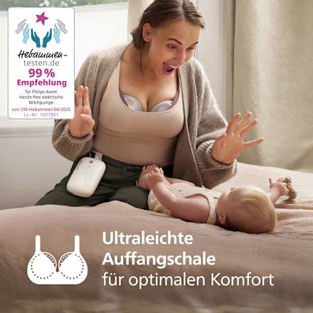Milchpumpe tragbar Hands-free, elektrisch PHILIPS AVENT