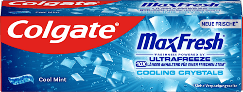 Zahnpasta Max Fresh Cooling Crystals, Reisegröße Colgate