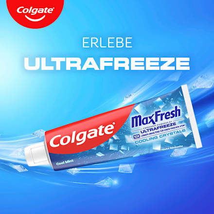 Zahnpasta Max Fresh Cooling Crystals, Reisegröße Colgate