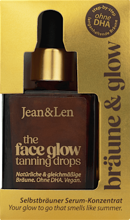 Selbstbräuner Tropfen the face glow Jean&Len