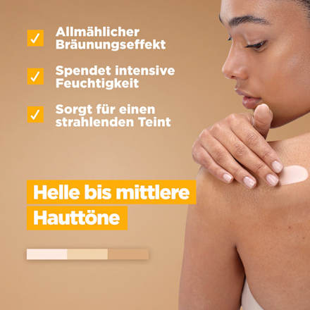 Bodylotion bräunend Bright & Bronze Mixa