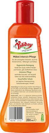 Möbelpflege Intensiv alle Holzarten Poliboy