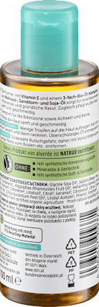 Olej na holenie s olejom z bio vlašských orechov alverde NATURKOSMETIK