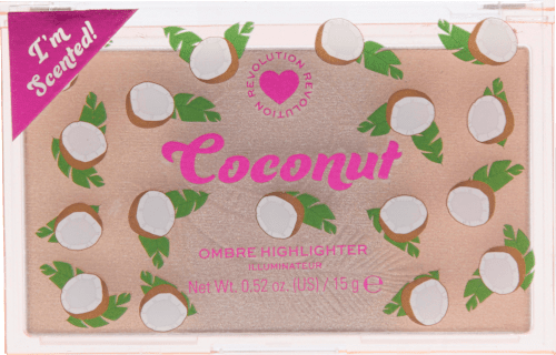 Палитра хайлайтър Ombre Coconut REVOLUTION