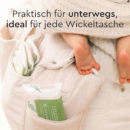 Feuchttücher Mild & Natürlich, Reisegröße LILLYDOO