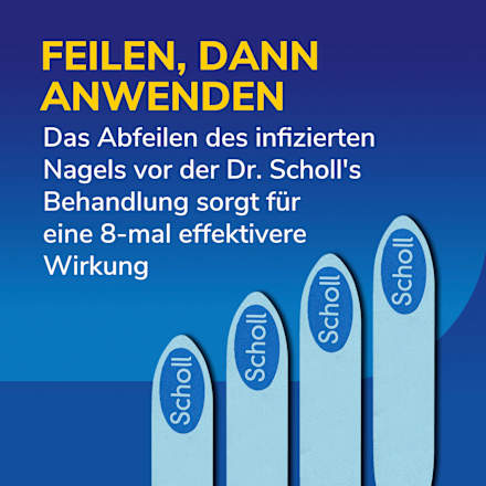 Nagelpilz Set 2in1, Feile & Tinktur Scholl