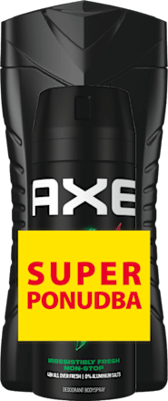 Gel za tuširanje + deodorant v spreju Africa - super ponudba AXE