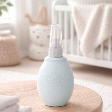 Gruszka do nosa z miękką końcówką 0m+ Canpol babies