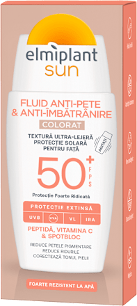 Fluid de față anti-spot SPF50+ Elmiplant
