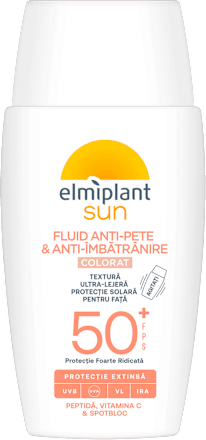 Fluid de față anti-spot SPF50+ Elmiplant