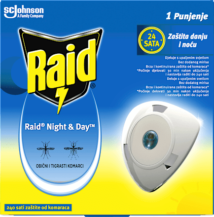 Polnilo za električni aparat Night & Day Raid