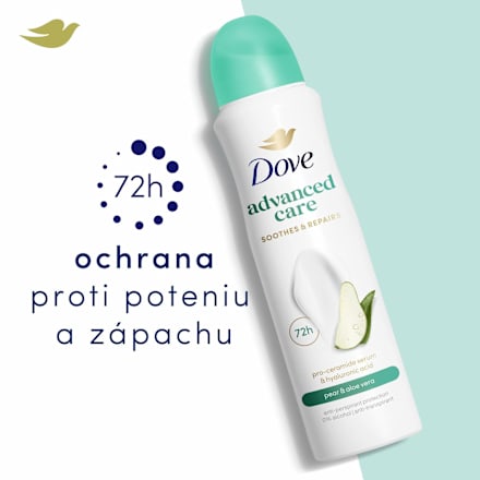 Dámsky antiperspirant v spreji Advanced Care Go Fresh Pear & Aloe Vera Dove