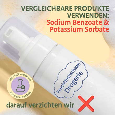 Feuchttuchschaum Super Nice Foam nevernot