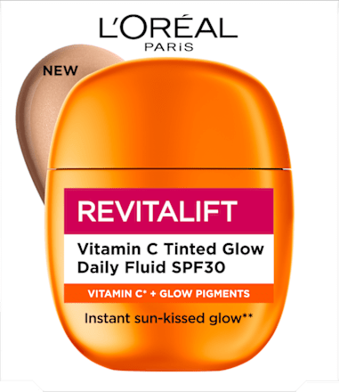 Fluid de zi nuanțator cu SPF30 și Vitamina C L'ORÉAL PARiS REVITALIFT