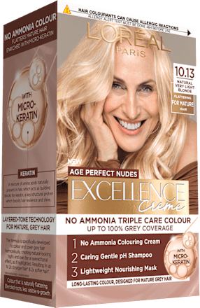 Vopsea de păr permanentă Perfect Nudes 10.13 L'ORÉAL PARiS EXCELLENCE Creme