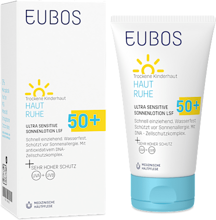 Eubos Haut&Ruhe Kinder-Sonnenlotion Ultra Sensitive LSF50+ EUBOS