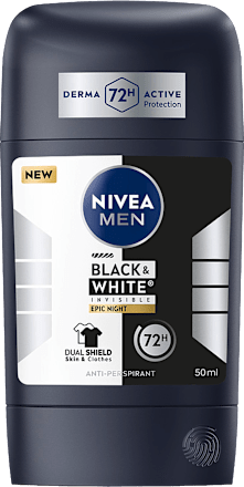 Dezodorant w sztyfcie Epic Night Black&White NIVEA MEN