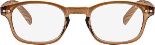 Rjava očala za branje, dioptrija: +1,5 Visiomax