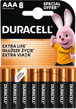 Baterie alkaliczne Basic AAA DURACELL