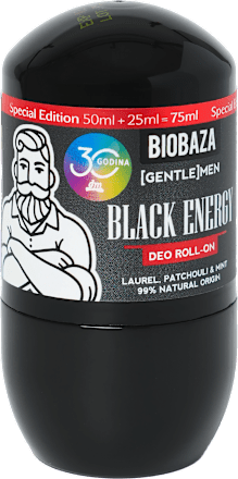 Men deo roll-on Black Energy Biobaza