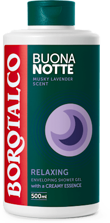 Gel za tuširanje Buona Notte Relaxing Borotalco