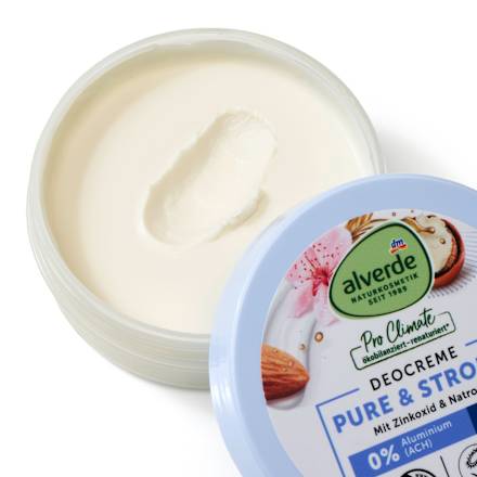 Krémdezodor, Pure & Strong alverde NATURKOSMETIK