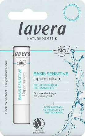 Balsamo labbra BASIS SENSITIVE lavera NATURKOSMETIK
