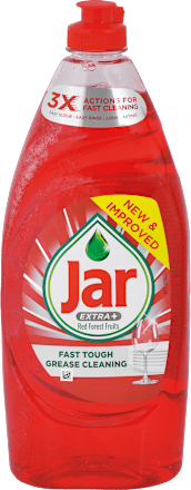 Prostriedok na umývanie riadu Extra+ Red Forest Fruits Jar